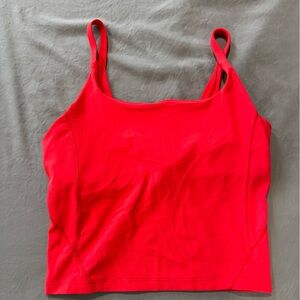 lululemon athletica Red Tank Top